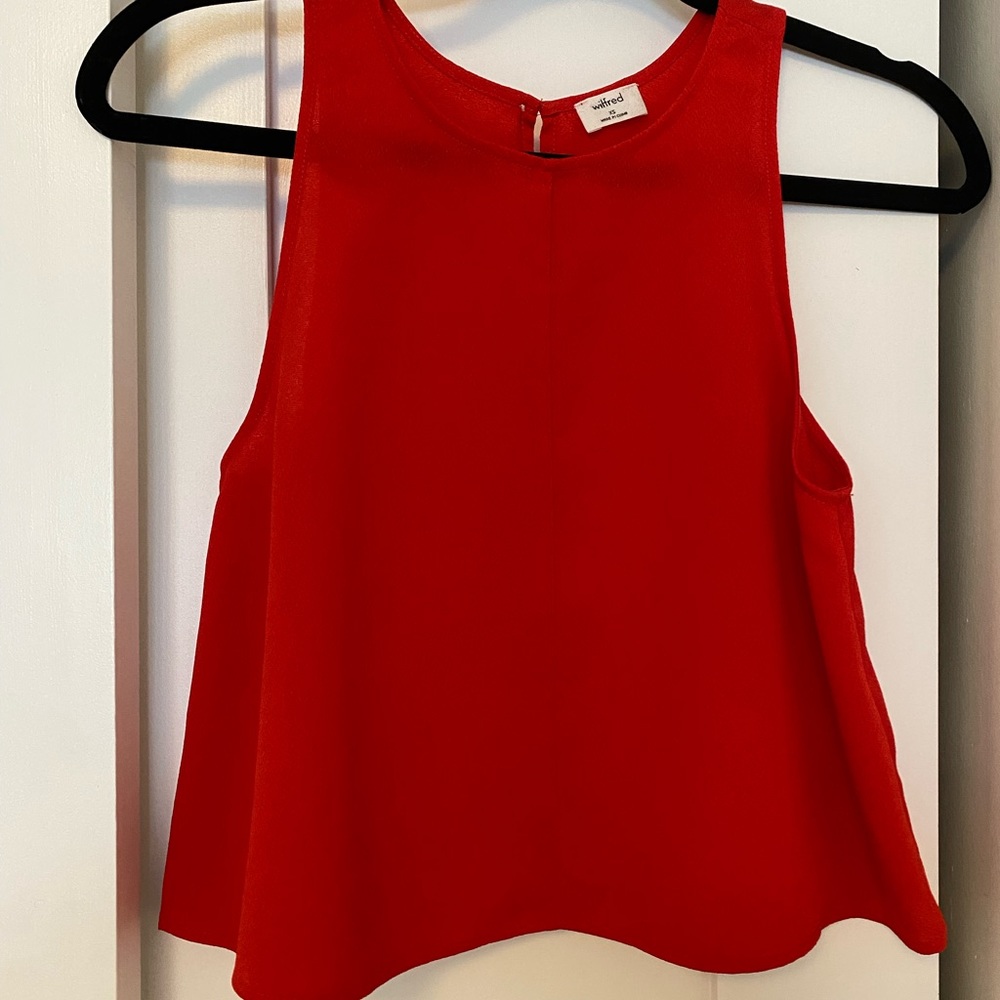 Wilfred red tank